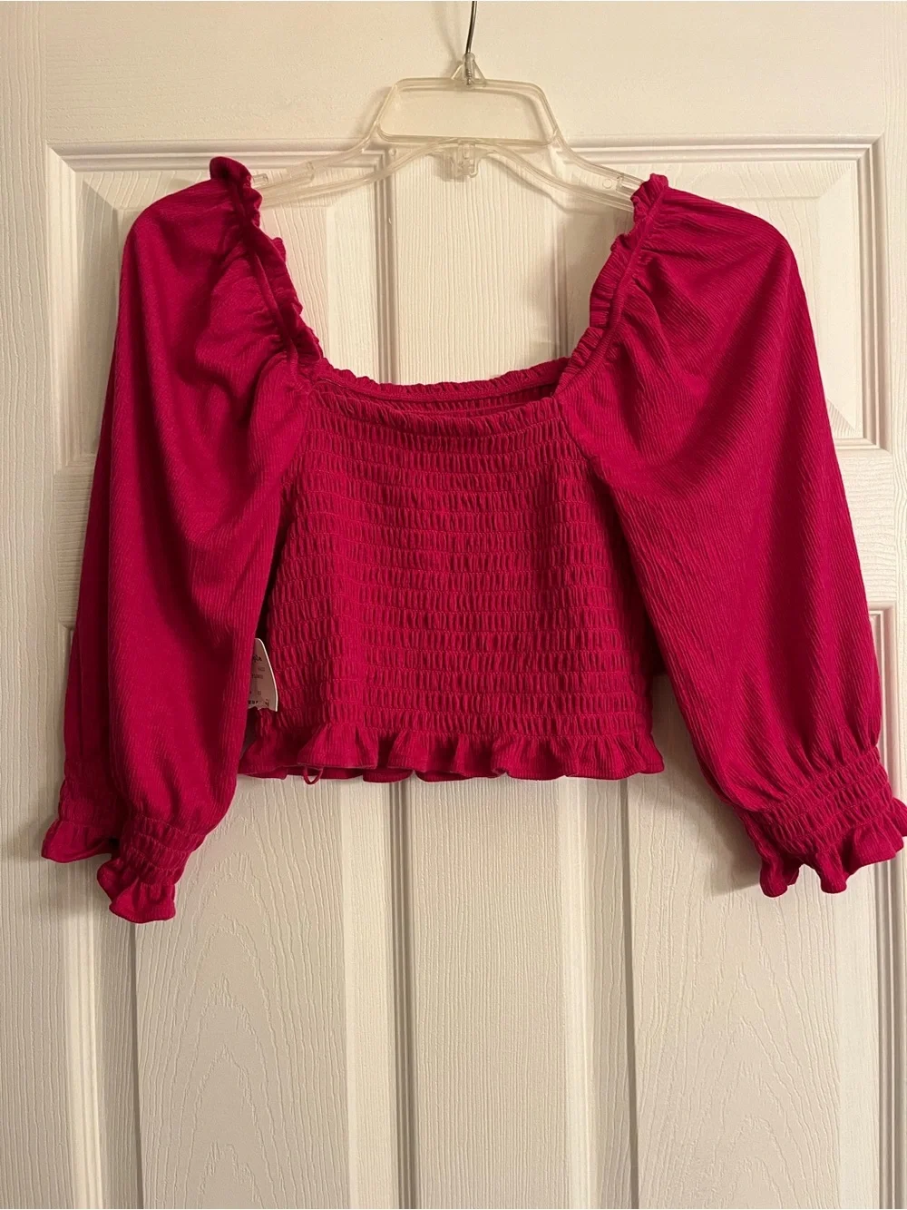 NWT Free People Brenyce Jungle Flower Smoked Top